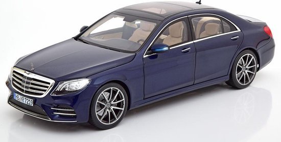 MERCEDES BENZ - S-CLASS S650 AMG CABRIOLET 2018 blue